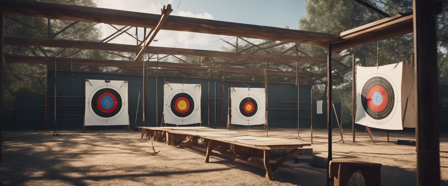 Archery practice session