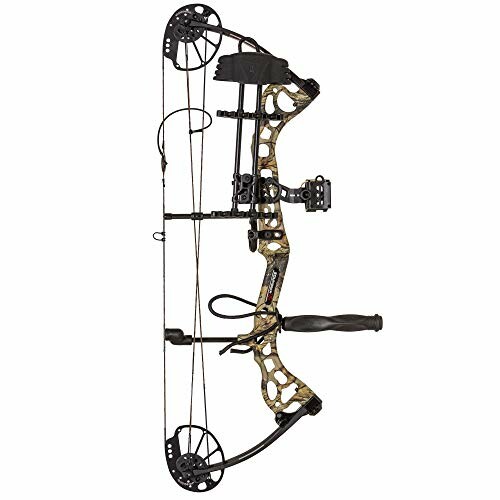 Compound bow with camouflage design